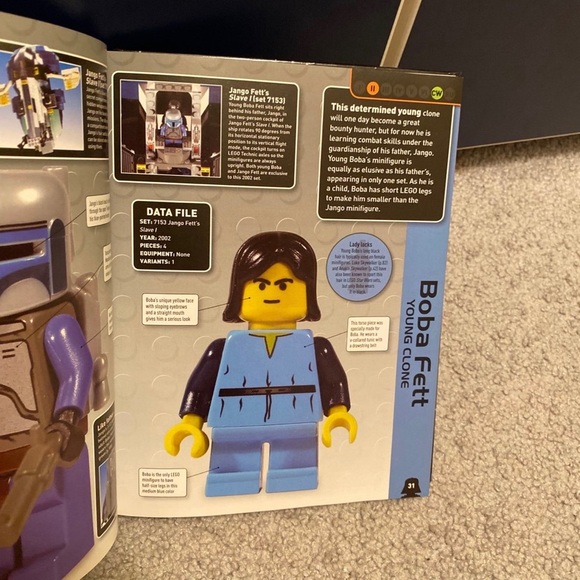 Lego Star Wars Character Encyclopedia with Exclusive Han Solo MiniFigure - Picture 11 of 12